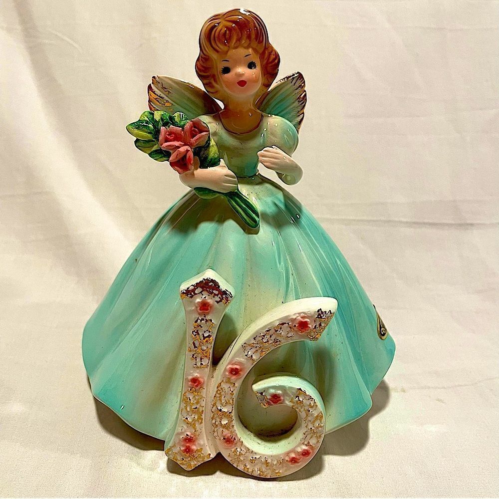 Josef original sweet 16 sixteen birthday angel Antique